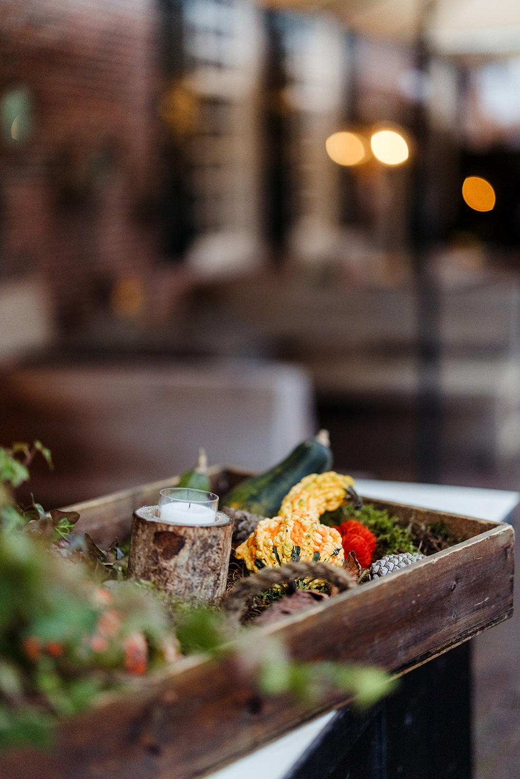 Detail bar of buffet
